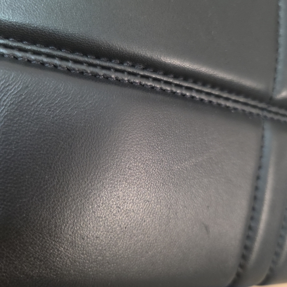 Kurt Geiger Kensington Union Jack Black Leather Tote Bag - Picture 4 of 9